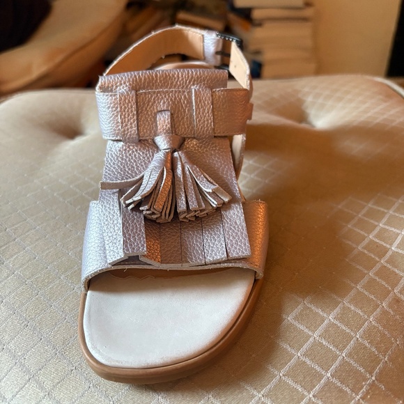 Perlato Square Heel Sandals 37 - Picture 1 of 10
